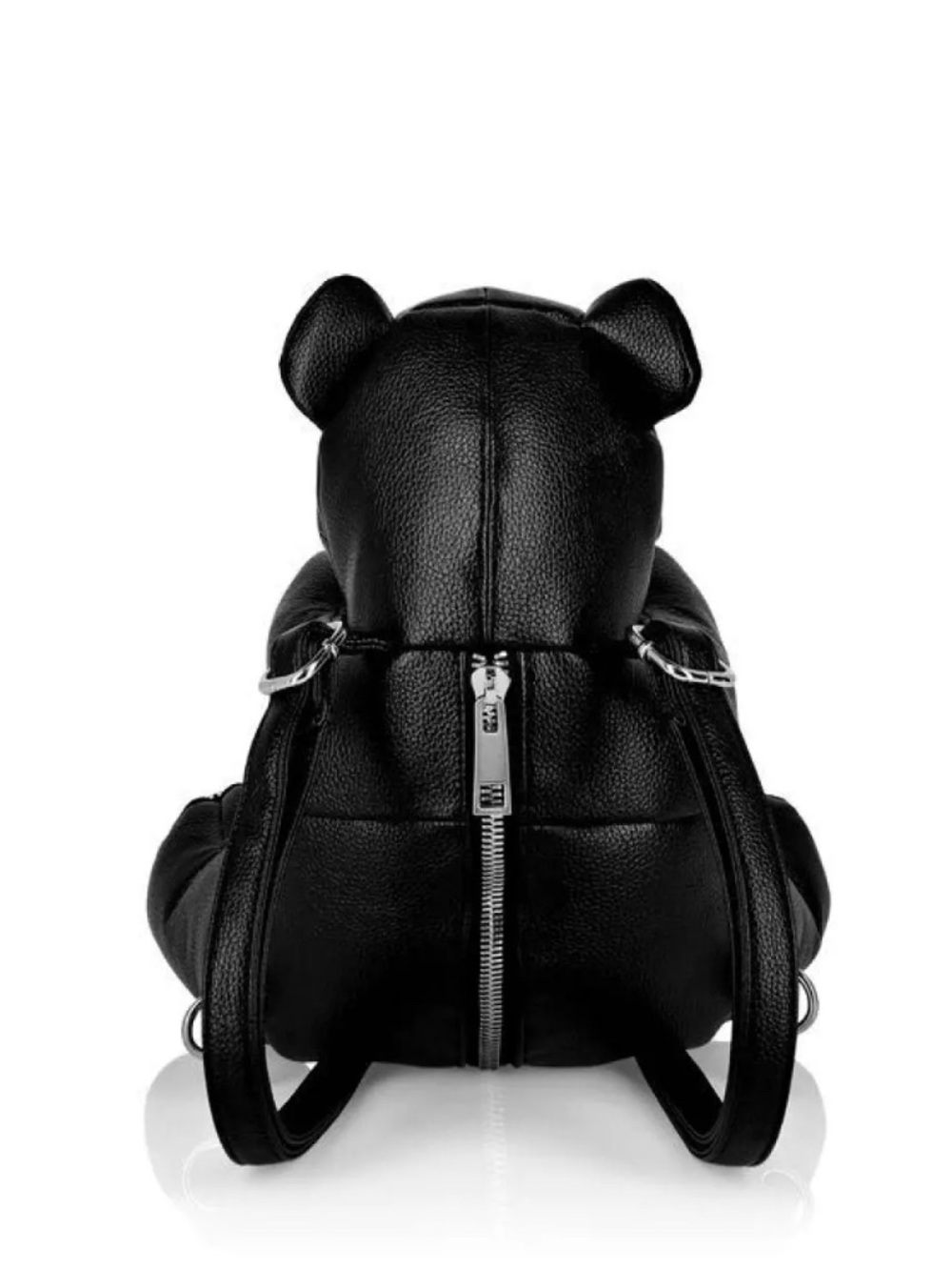 Philipp Plein Black Rhinestone Teddy Backpack - Picture 2 of 8